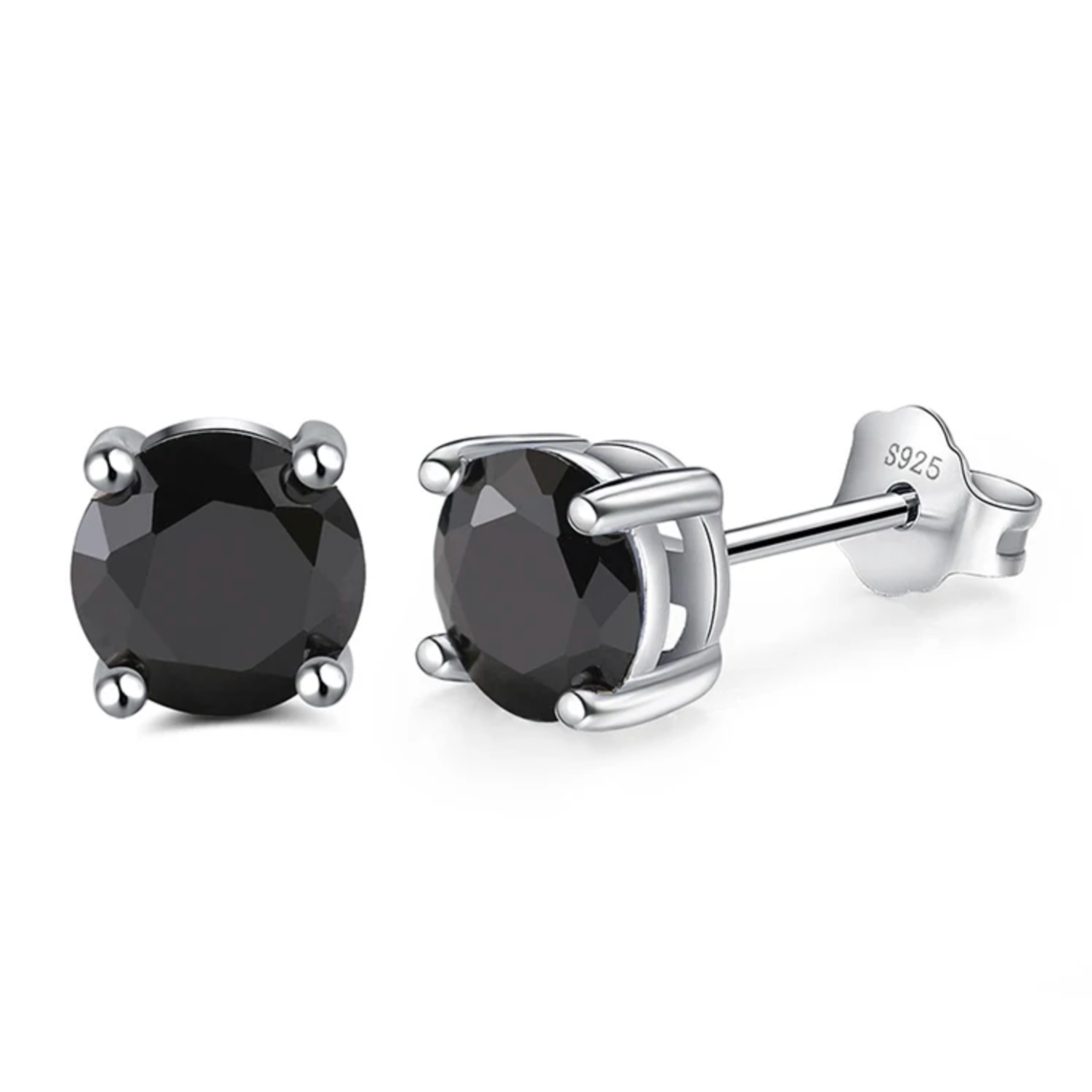 VivaLux Colorful Brilliance Moissanite Studs Earrings