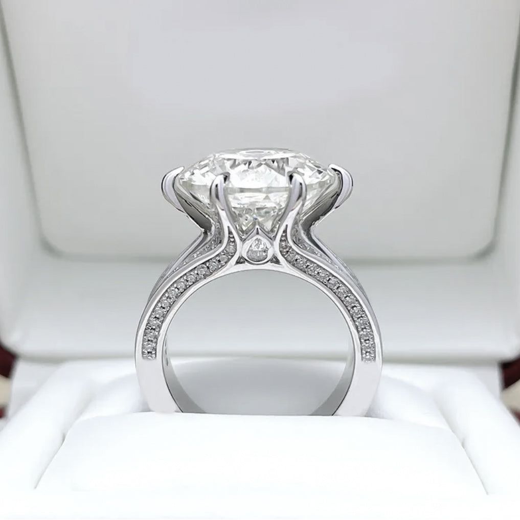 Lumina 14K Gold Plated Engagement Ring