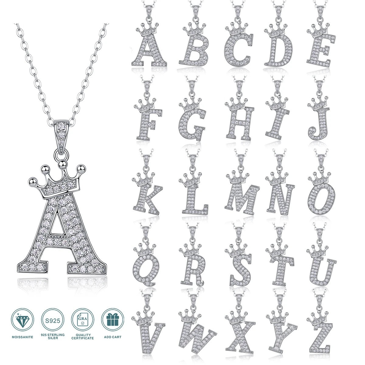 moissanite necklace