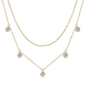 moissanite necklace