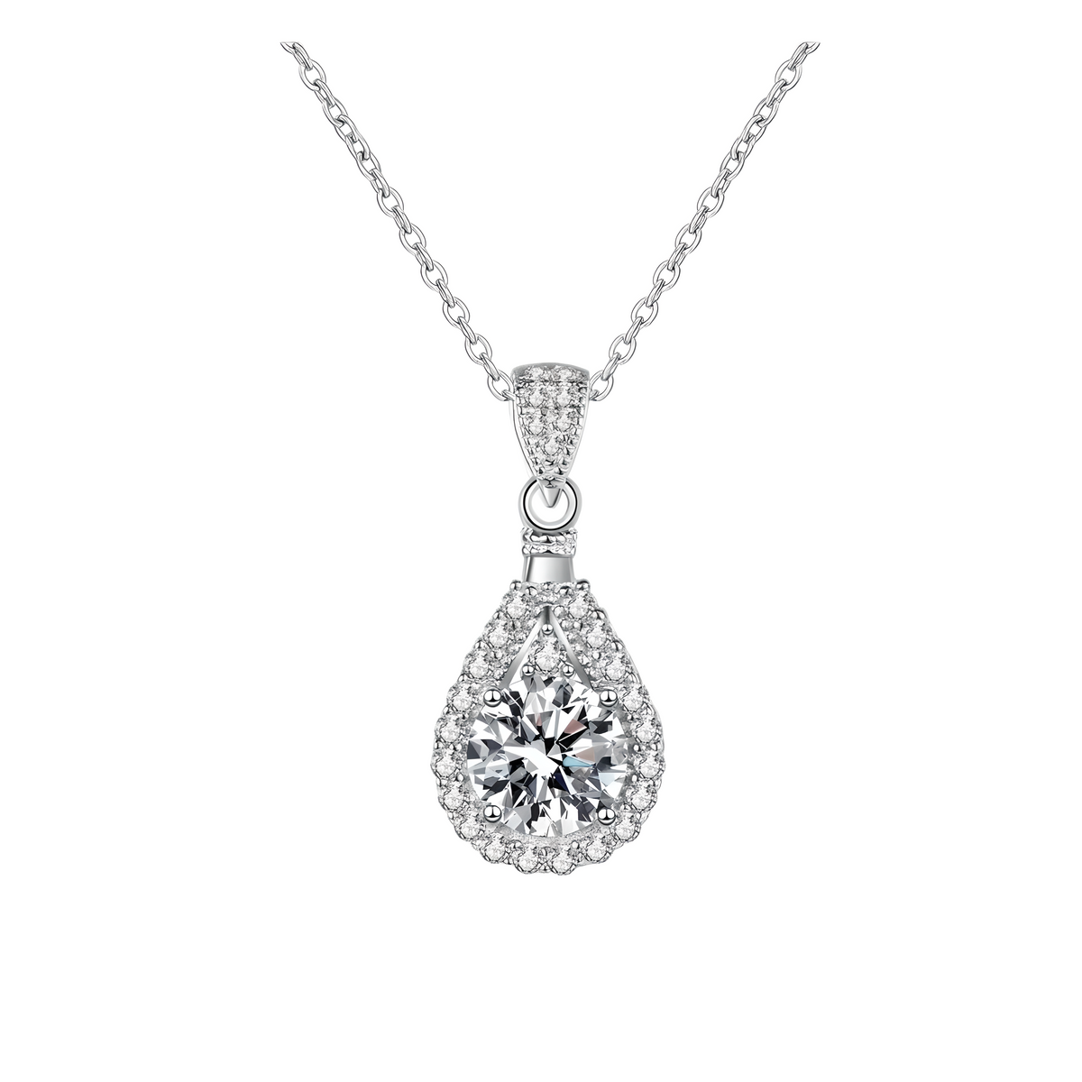 moissanite necklace