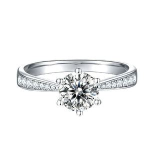 Engagement Promise Moissanite Ring - VANITYDIAMONDS